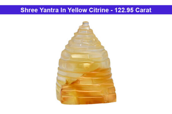 Citrine Shree Yantra